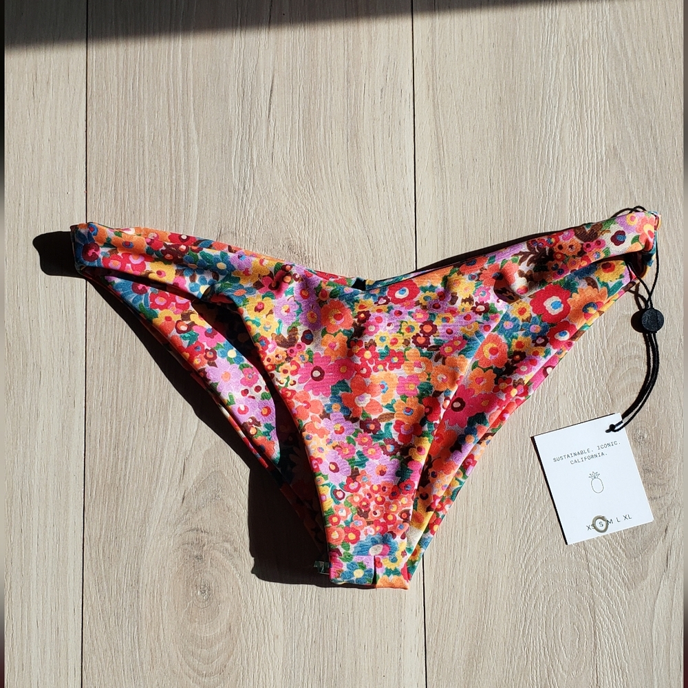 Skatie Swim Bikini Bottoms Womens S Iconic Made In California